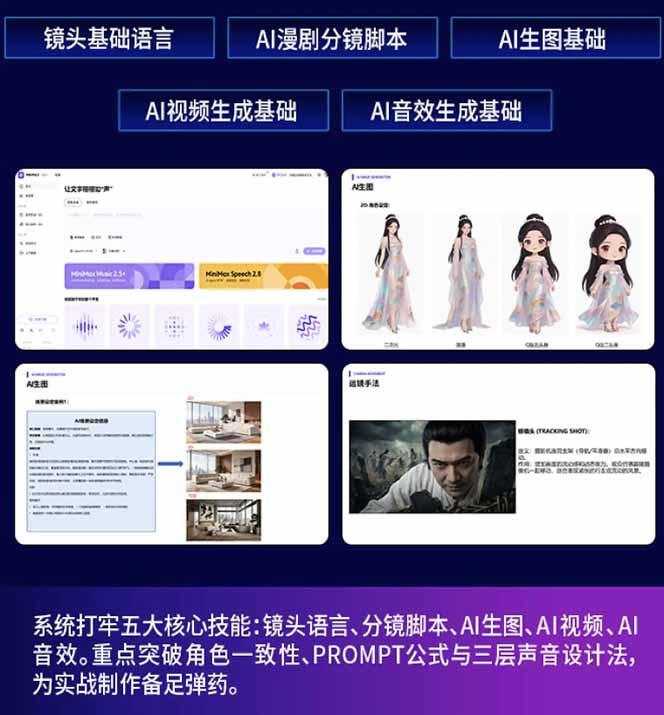 AI漫剧硬核课：巨日禄+豆包+即梦+可灵+Vidu+剪映：一套课玩转国产工具，低成本产出爆款漫剧 图1