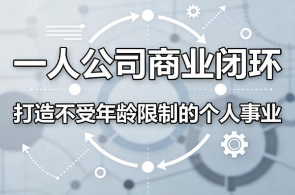 一人公司商业闭环，打造一份不受年龄限制的个人事业 图1