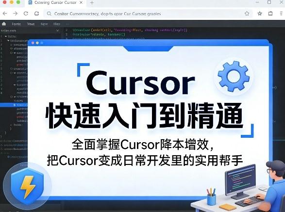 Cursor快速入门到精通，全面掌握Cursor降本增效，把Cursor变成日常开发里的实用帮手 图1