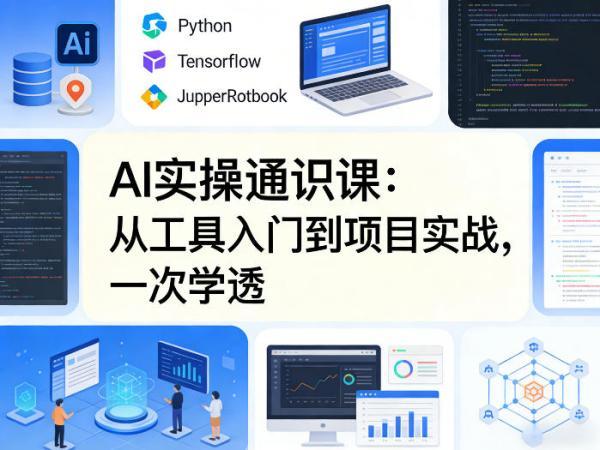 AI实操通识课，从工具入门到项目实战，一次学透 图1