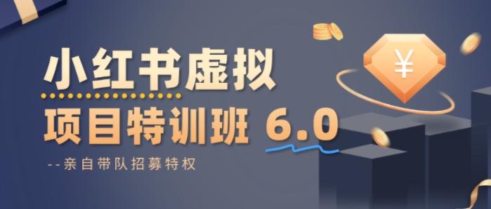 小红书虚拟项目特训课8.0,帮你从0到1打造稳定盈利的店铺,抓住流量红利(更新3月) 图1
