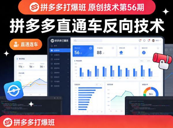 《拼多多打爆班》原创技术第56期，拼多多直通车反向技术 图1
