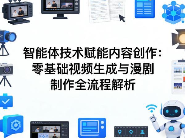 AI智能体技术赋能内容创作：零基础视频生成与漫剧制作全流程解析 图1