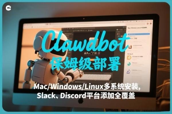 Clawdbot保姆级部署，从入门介绍、Mac/Windows/Linux多系统安装，到Slack、Discord平台添加全覆盖 图1