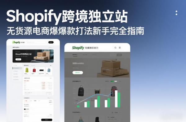 Shopify跨境独立站无货源电商爆款打法新手完全指南 图1