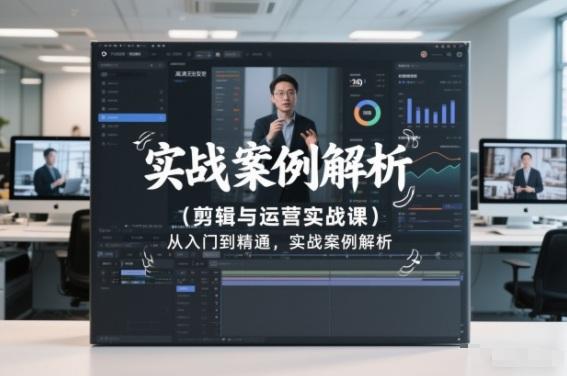 剪辑与运营实战课，从入门到精通，实战案例解析（更新2026） 图1