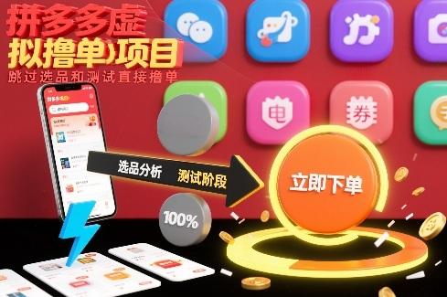 拼多多虚拟撸单项目，跳过选品和测试直接撸单 图1