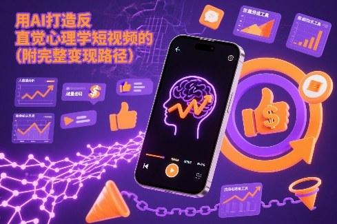 用AI打造“反直觉”心理学短视频的流量密码（附完整变现路径） 图1