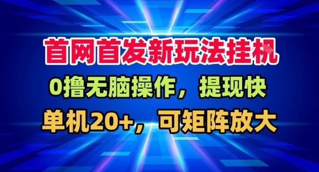 全网首发挂G，盒子自动賺米，单机20+，可矩阵放大，长期稳定运营【揭秘】 图1