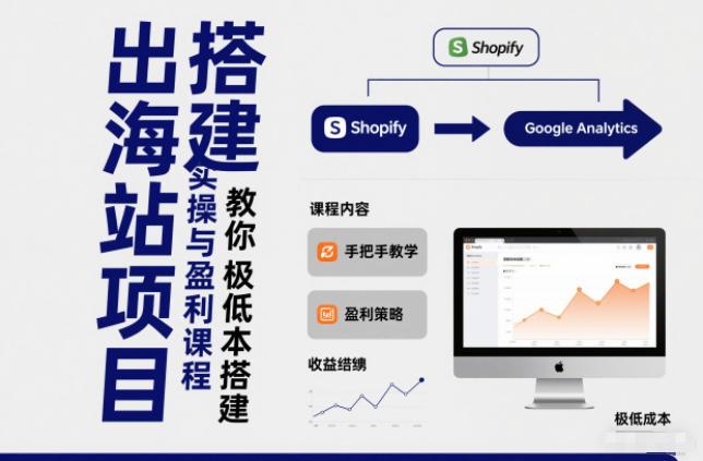 小淘出海站项目，搭建实操与盈利课程，手把手教你用极低成本搭建 图1