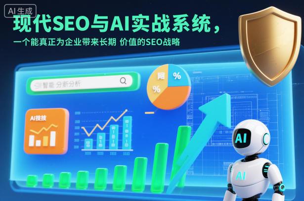 现代SEO与AI实战系统，一个能真正为企业带来长期价值的SEO战略（英语+中文字幕） 图1