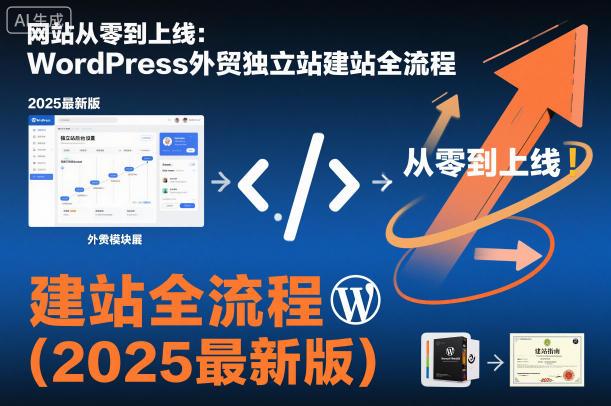 网站从零到上线：WordPress外贸独立站建站全流程（2025最新版） 图1