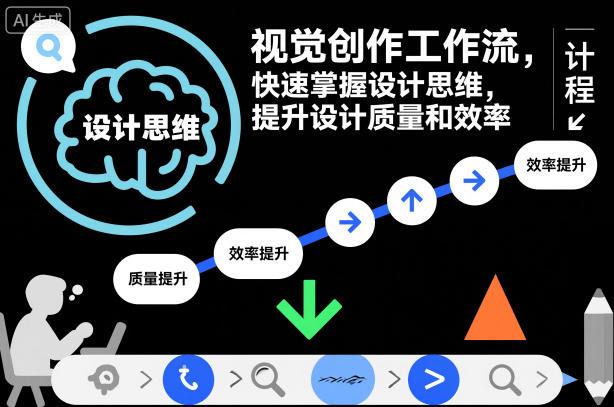 视觉创作工作流，快速掌握设计思维，提升设计质量和效率 图1