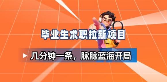 毕业生求职项目拆解_脉脉拉新空白市场，蓝海开局 图1