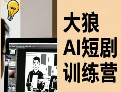 大狼AI短剧训练营-短剧课程（更新中） 图1