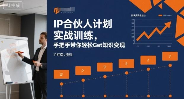 IP合伙人计划实战训练，手把手带你轻松Get知识变现 图1