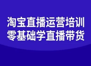 淘宝直播运营培训-零基础学会直播卖货 图1