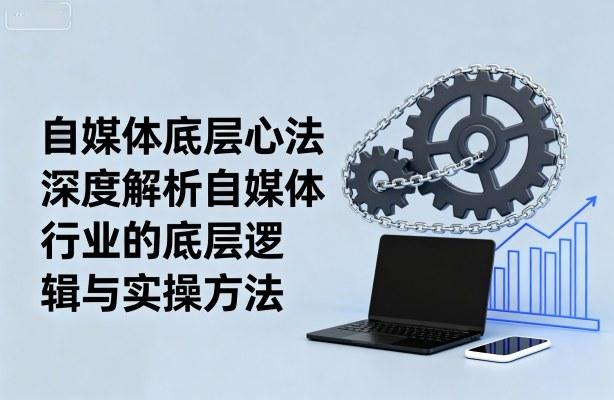 自媒体底层心法，深度解析自媒体行业的底层逻辑与实操方法 图1