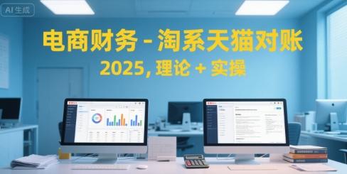 电商财务-淘系天猫对账2025，理论+实操 图1