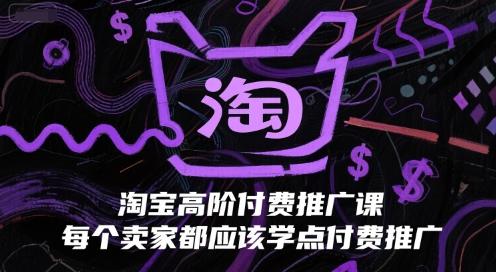 淘宝高阶付费推广课,每个卖家都应该学点付费推广 图1