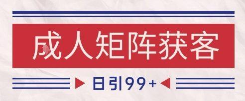 小红书某音橙人赛道引流获客，自热矩阵日引200+【揭秘】 图1