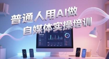 普通一个人用AI做自媒体，助你轻松开启AI自媒体创作之路 图1