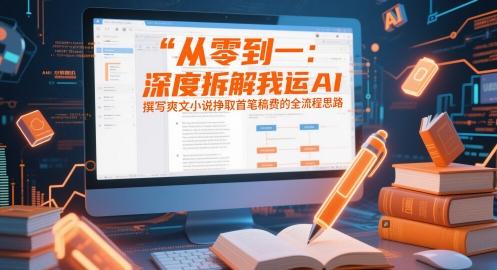 从零到一：深度拆解我运用AI撰写爽文小说挣取首笔稿费的全流程思路 图1