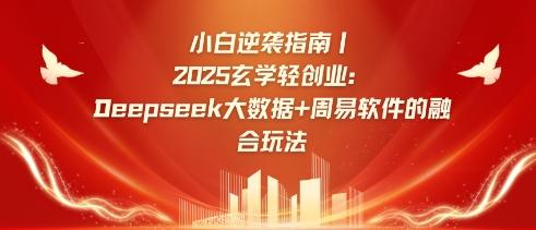小白逆袭指南，2025玄学轻创业：Deepseek大数据+周易算法的融合玩法 图1