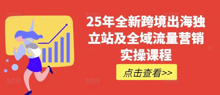 25年全新跨境出海独立站及全域流量营销实操课程,跨境电商独立站TIKTOK全域营销普货特货玩法大全 图1