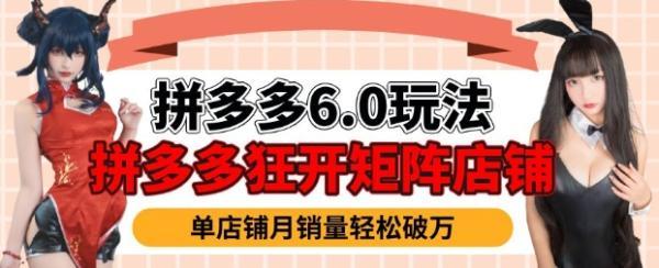 拼多多虚拟商品暴利6.0玩法,轻松实现月入过W 图1