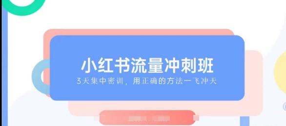 小红书流量冲刺班2025，最懂小红书的女人，快速教你2025年入局小红书 图1