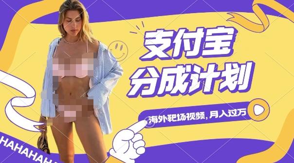 利用海外靶场射击视频,挣支付宝分成收益,轻松月入过W【揭秘】 图1