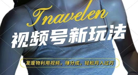 视频号新玩法,废物利用视频,撸分成收益,轻松月入过W【揭秘】 图1