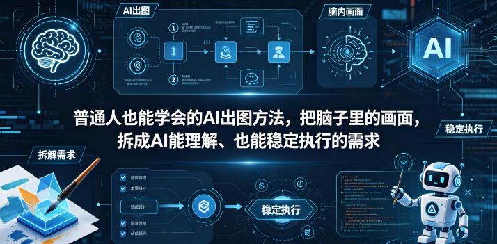 普通⼈也能学会的AI出图⽅法，把脑子里的画面，拆成AI能理解、也能稳定执行的需求【文档】 图1