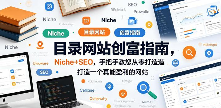 目录网站创富指南，Niche+SEO，手把手教您从零打造打造一个真能盈利的网站【原创双语字幕】 图1