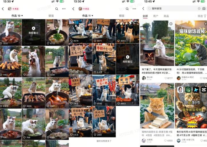 最近很火的爆款猫咪做饭视频拆解，小白一周涨粉2万，单条10万+播放(附保姆级教程) 图2