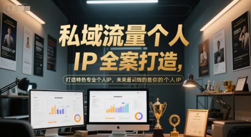 私域流量个人IP全案打造,打造特色专业个人IP,未来最值钱的是你的个人IP-三零资源