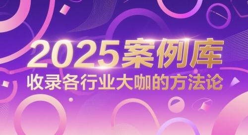 2025案例库，收录各行业大咖的方法论-三零资源