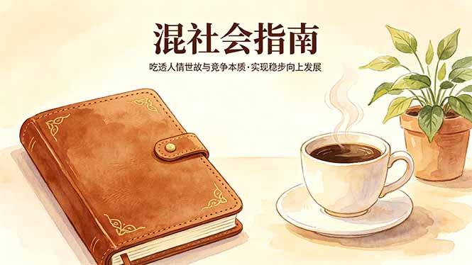 付费文章:混社会指南,吃透人情世故与竞争本质,实现稳步向上发展-三零资源