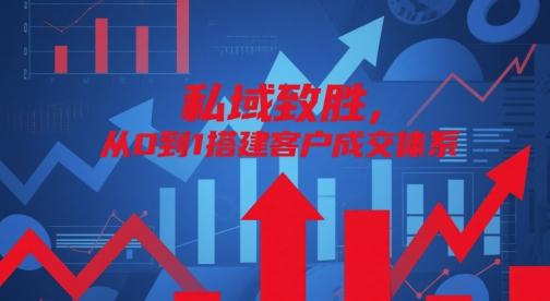 私域致胜,从0到1搭建客户成交体系-三零资源