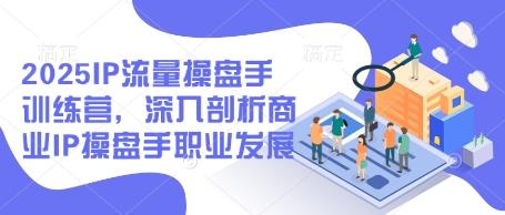 2025IP流量操盘手训练营，深入剖析商业IP操盘手职业发展（更新）-三零资源