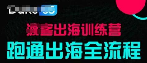 出海训练营基础课,跑通出海全流程,实战案例拆解-三零资源