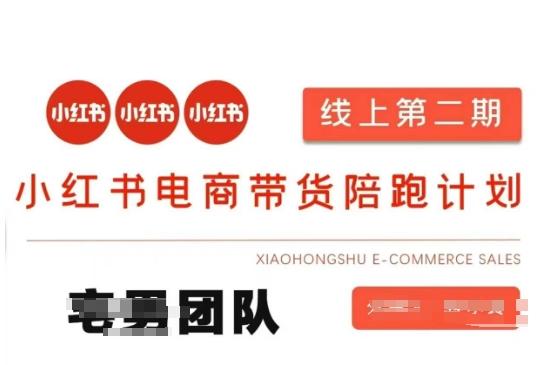 小红书电商带货课2期,月利润20个的小红书电商的有货源,无货源,虚拟产品,付费投流等整套玩法-三零资源