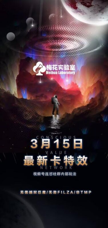 梅花实验室视频号连怼玩法-3月15日最新卡特效技术(无需越狱、巨魔、tmp)-三零资源