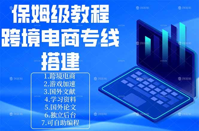 保姆级教程:手把手教你搭建跨境电商专线-三零资源
