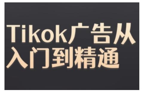 Tiktok Ads实操教程,Tiktok广告从入门到精通-三零资源