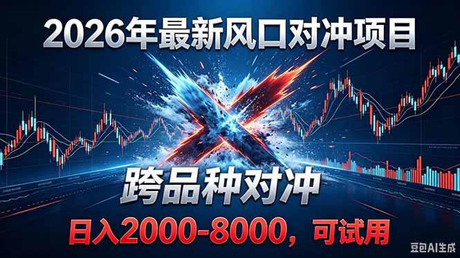 2026创业新风口!最新对冲!跨品种对冲!日收益2000-6000+-三零资源
