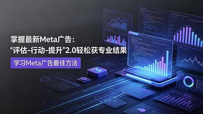 掌握最新的Meta广告，通过“评估-行动-提升”2.0版本轻松获得专业级结果。学习目前学习Meta广告的最佳方法-三零资源