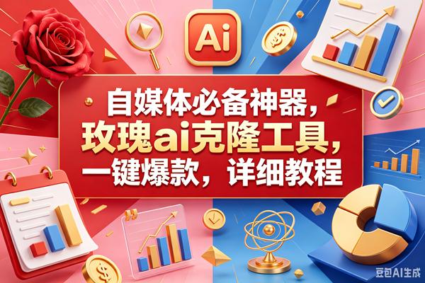 玫瑰ai，一键爆款ai工具，自媒体的必备神器，50多个功能，详细教程-三零资源