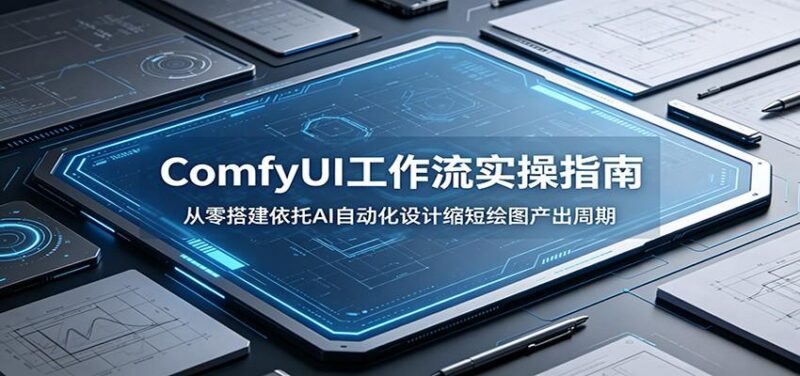 ComfyUI 工作流实操指南：从零搭建依托AI自动化设计缩短绘图产出周期-三零资源